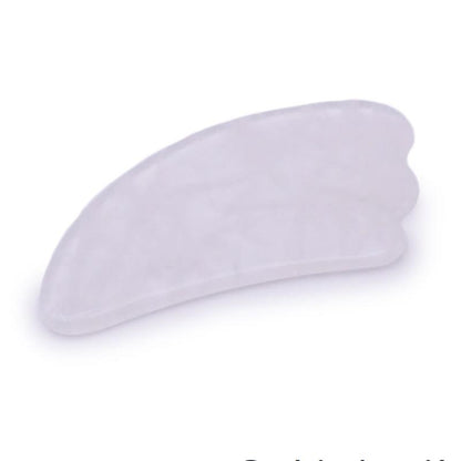 Gua Sha plume cristal de roche Brésil A 110mm - La Boite à Cailloux