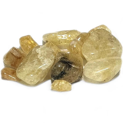 Héliodore Brésil A (mini - pierre roulée) - Lot de 10g - La Boite à Cailloux