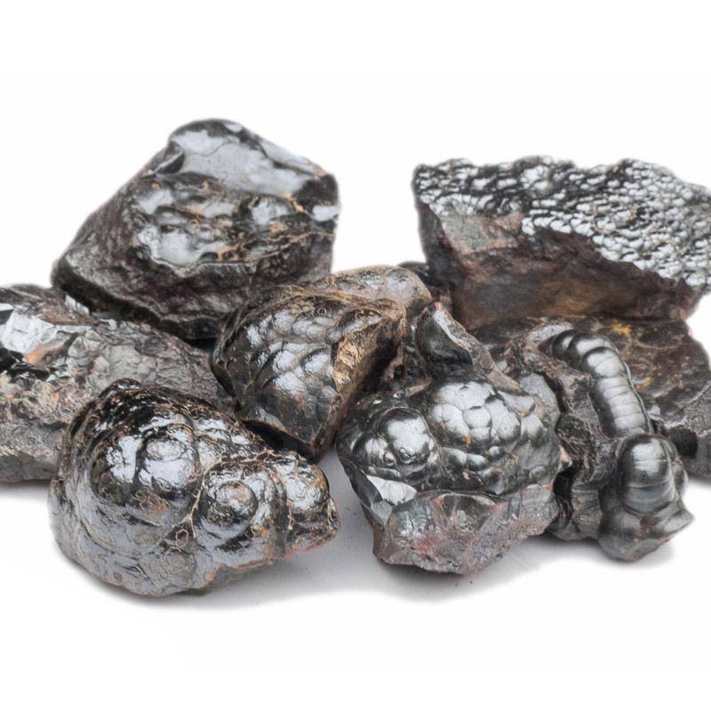Hématite Maroc A (pierre brute) - La Boite à Cailloux