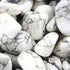 Howlite Zimbabwe A+ (Pierre roulée) - La Boite à Cailloux