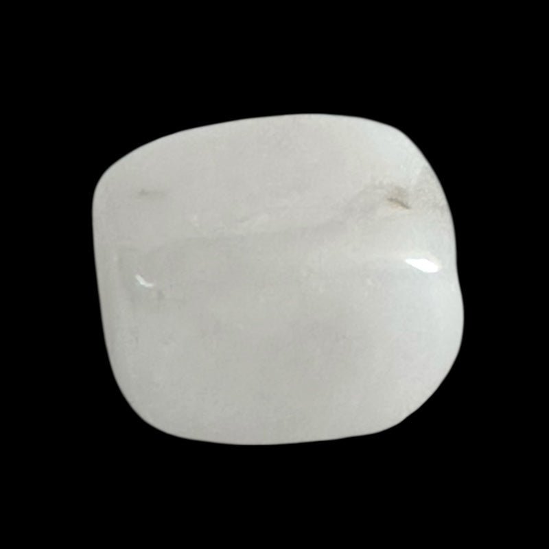 Jade blanc Chine A (pierre roulée) - La Boite à Cailloux