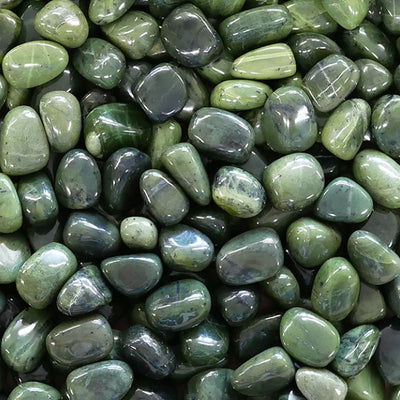 Nephrite Jade Canada A (rolled stone)