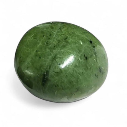 Jade néphrite Canada A (pierre roulée) - La Boite à Cailloux
