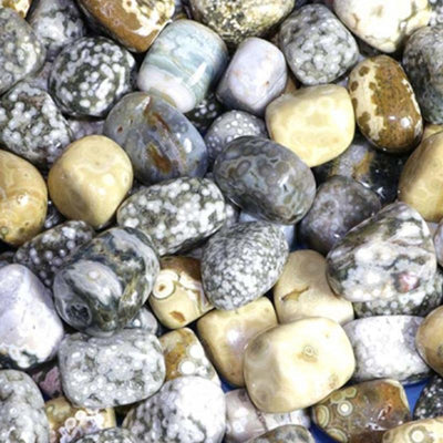 Madagascar Ocean Jasper A (rolled stone)