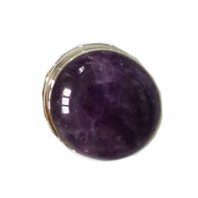 K - YOU - Cabochon améthyste Brésil - La Boite à Cailloux