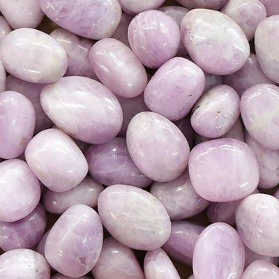 Kunzita Púrpura Brasil AA (piedra rodada)