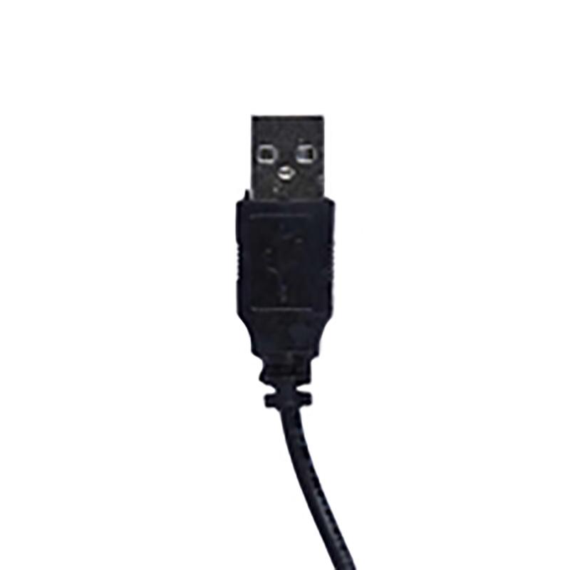 Lampe de sel Himalaya naturel pyramide USB LED 9cm - La Boite à Cailloux