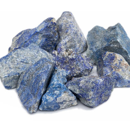 Lapis lazuli Afghanistan AB (pierre brute) - La Boite à Cailloux