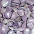 Lépidolite Madagascar AA (pierre roulée) - La Boite à Cailloux