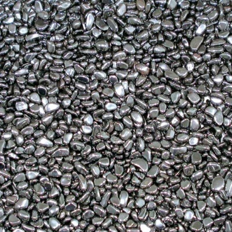 Lot hématite Brésil AA (mini - pierre roulée XXS) - 100g - La Boite à Cailloux