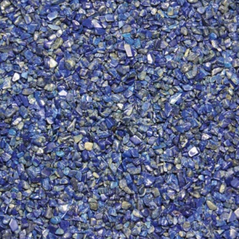 Lot lapis - lazuli Afghanistan A (mini - pierre roulée XXS) - 100g - La Boite à Cailloux