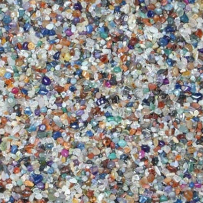Lot of mixed mini tumbled stones Brazil AA - 100g