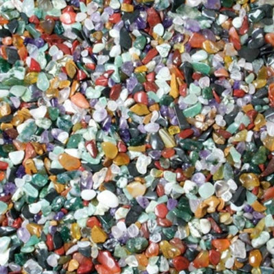 Lot of Mixed Mini Tumbled Stones India AA - 100g