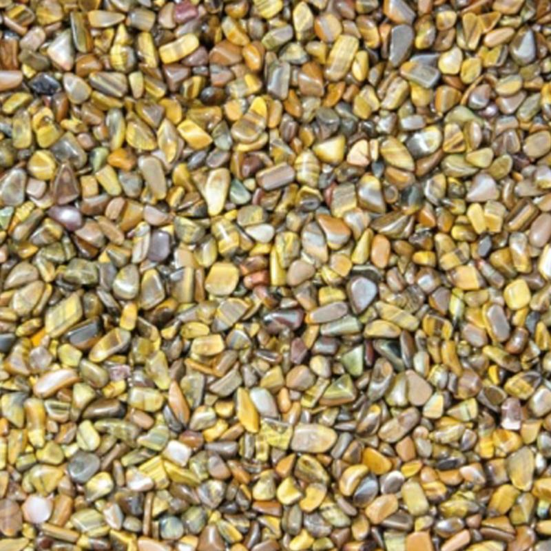 Lot oeil de tigre Afrique AA (mini - pierre roulée XXS) - 100g - La Boite à Cailloux