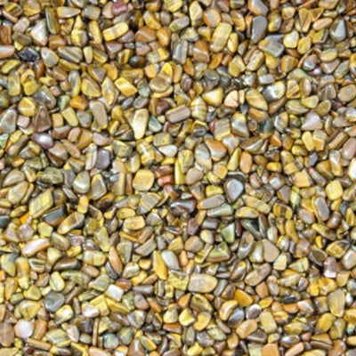 Lot oeil de tigre Afrique AA (mini-pierre roulée XXS) - 100g