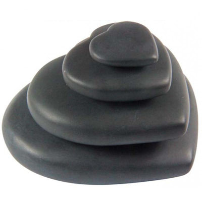Lot hot heart stones
