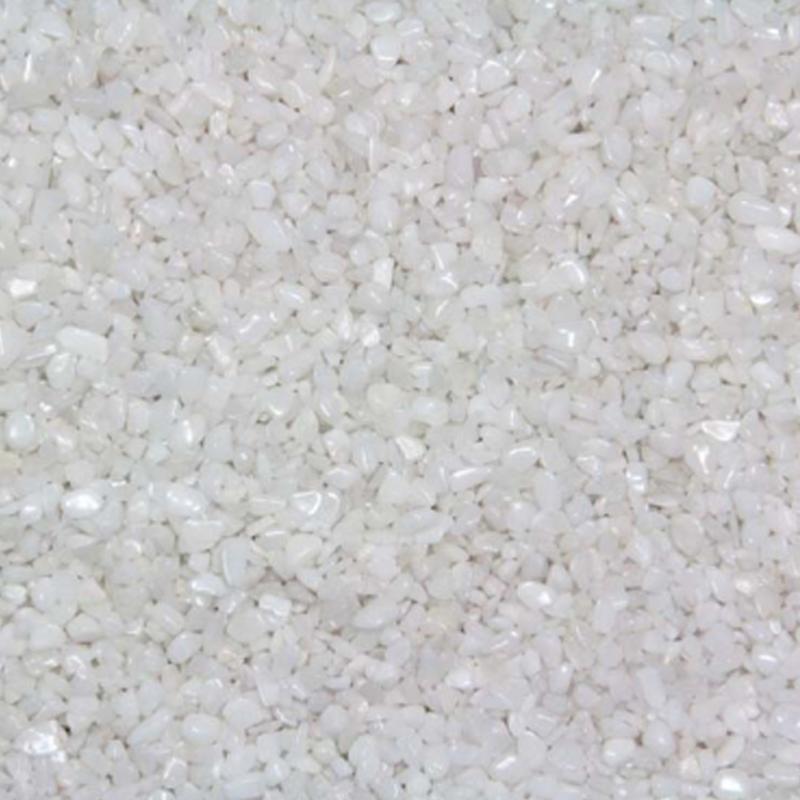 Lot quartz neige Inde AA (mini - pierre roulée XXS) - 100g - La Boite à Cailloux