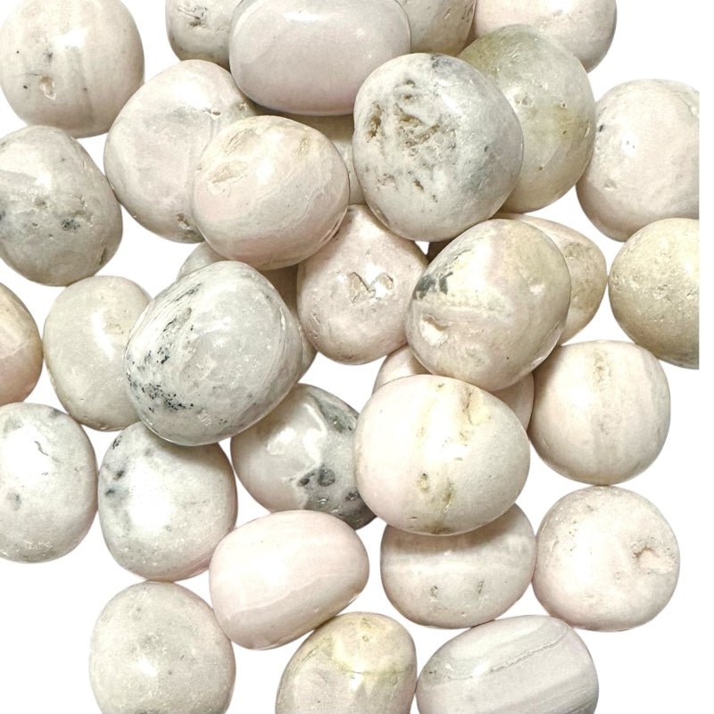 Manganocalcite Pérou AB (pierre roulée) - La Boite à Cailloux