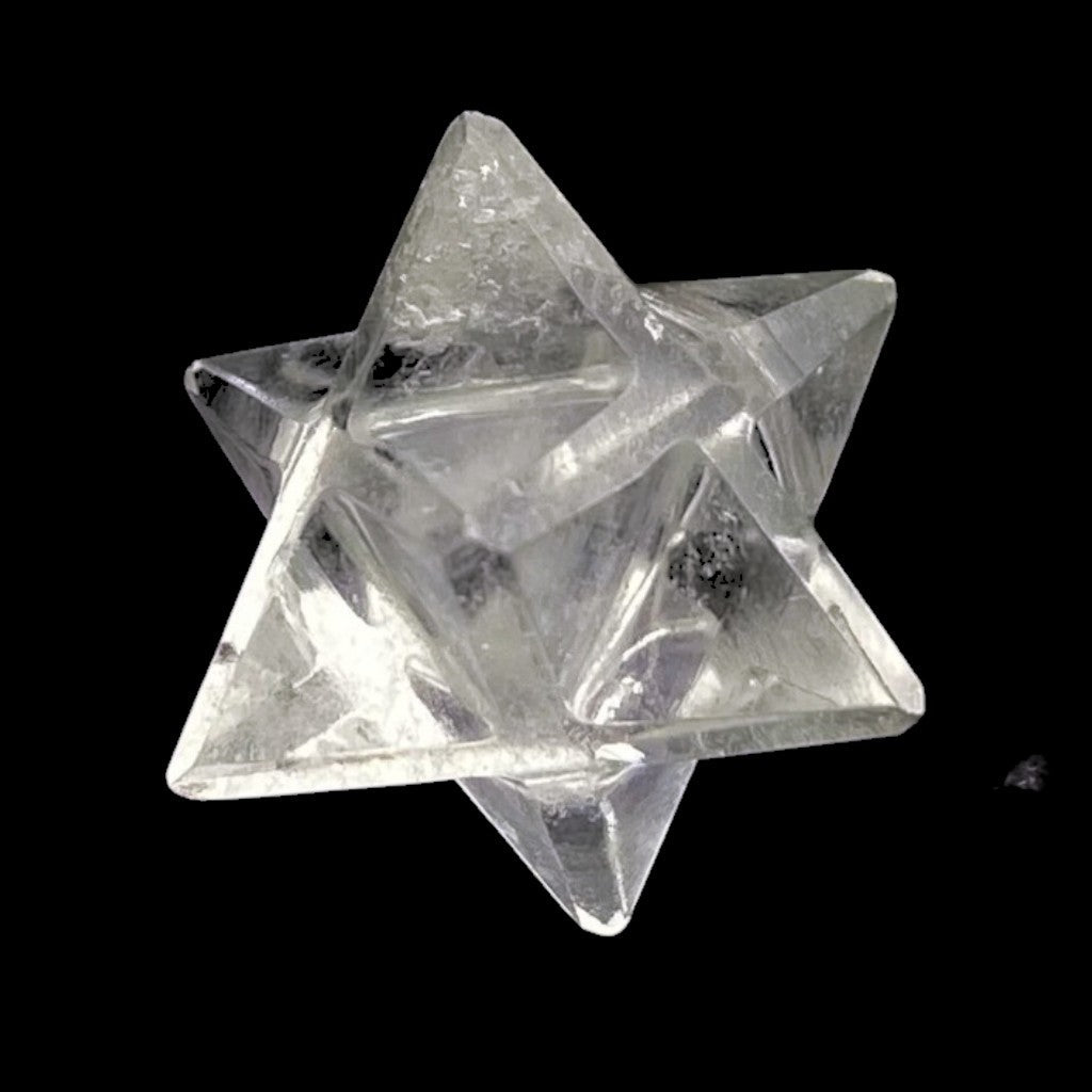 Merkaba cristal de roche - 20mm - La Boite à Cailloux
