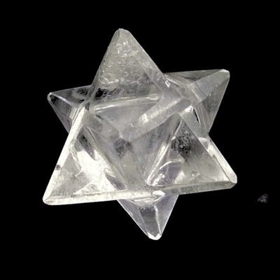 Merkaba cristal de roche - 20mm