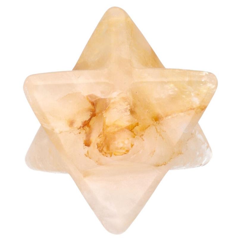 Merkaba quartz hématoide - 35 - 40mm - La Boite à Cailloux
