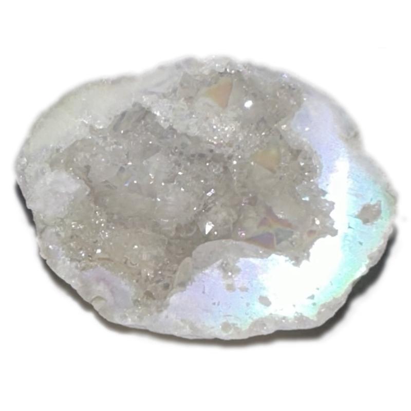 Mini géode quartz Angel Aura Maroc A - La Boite à Cailloux