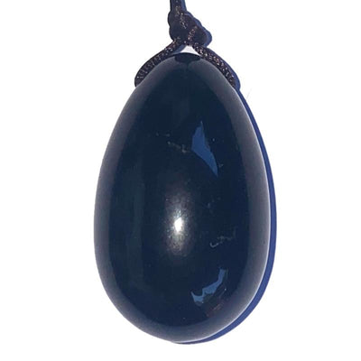 Black Obsidian Yoni Egg Mexico A 30-40mm