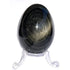 Oeuf obsidienne argentée Mexique AA - 60 - 70mm - La Boite à Cailloux