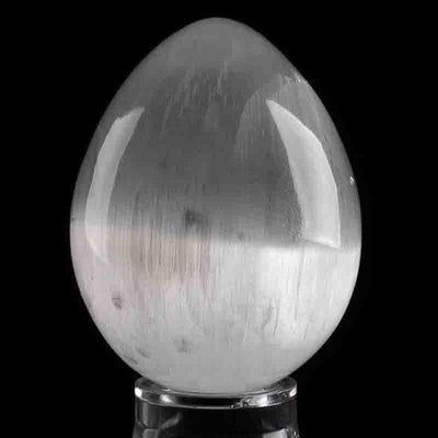 Selenite egg Morocco A+ 100-120mm