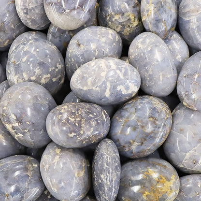 Opale bleue Madagascar A (Galet XL) - La Boite à Cailloux