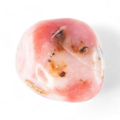 Opale rose des Andes A (pierre roulée) - La Boite à Cailloux