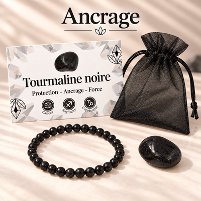 Pack "Ancoraggio" – Tormalina nera Brasile A