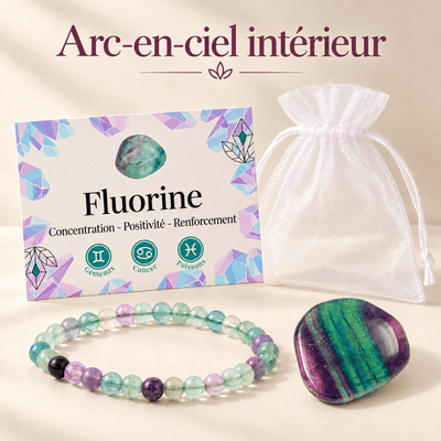 Pack "Arc en ciel intérieur" Fluorine multicolore Chine A