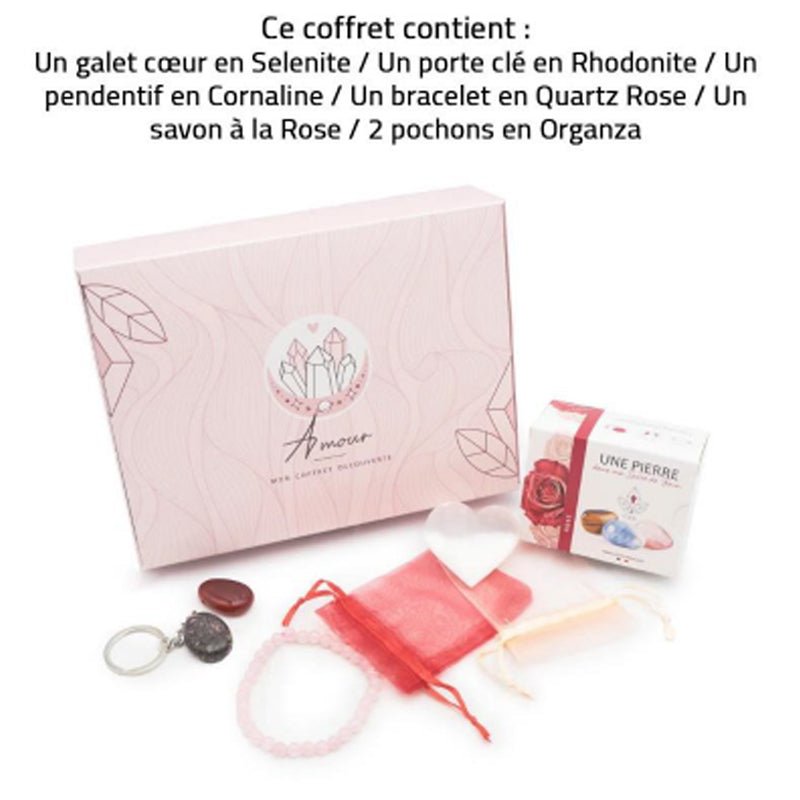 Pack découverte Amour - La Boite à Cailloux