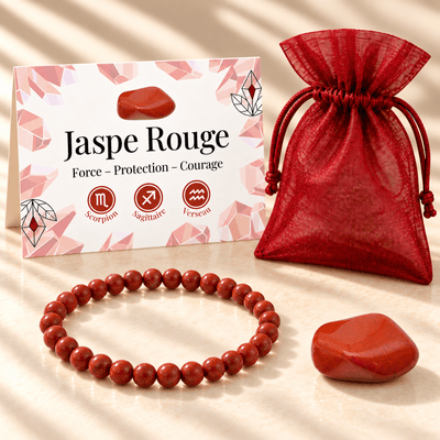 Pack "Élan terrestre" Jaspe rouge