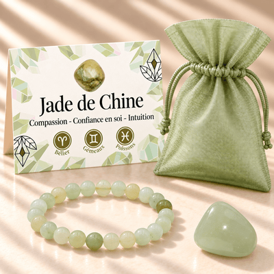 Pack "Équilibre précieux" Jade de Chine