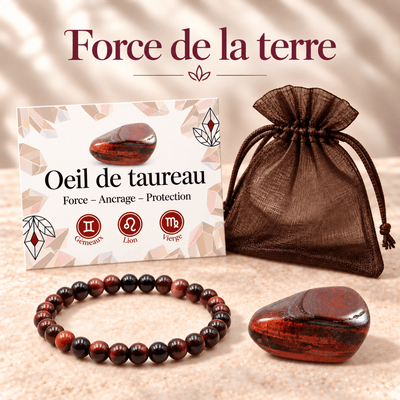 Confezione "Forza della terra" Occhio di toro Sudafrica AA
