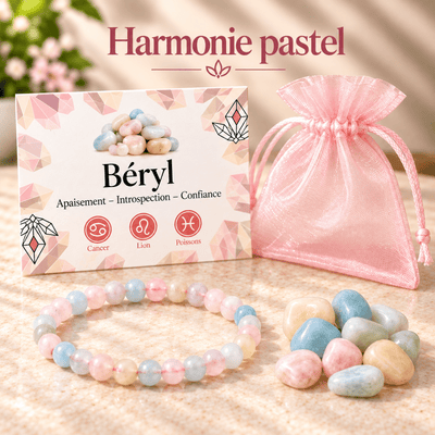 Confezione "Armonia pastello" Berilli multicolori Brasile A+