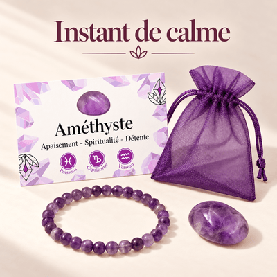 Pack "Momento di calma" Ametista Brasile AA