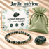 Pack "Jardin intérieur" Agate mousse Brésil A - La Boite à Cailloux