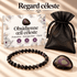 Pack "Regard céleste" Obsidienne oeil céleste Mexique A - La Boite à Cailloux