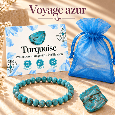 Pacchetto «Viaggio azzurro» Turchese Tibet AA