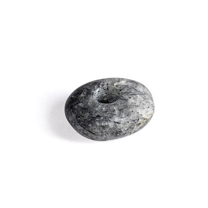 Paille VitaJewel quartz avec inclusions de tourmaline - La Boite à Cailloux