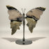 Papillon agate Brésil AA sur socle - La Boite à Cailloux