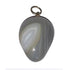 Pendentif agate grise Inde A (pierre roulée) - La Boite à Cailloux