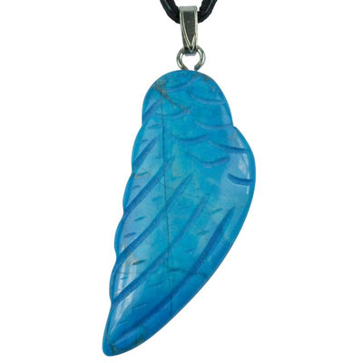 Pendentif aile d'ange 35mm turquenite Chine A