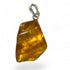 Pendentif ambre Lituanie A pierre roulée - La Boite à Cailloux