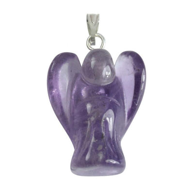 Amethyst angel pendant Brazil A 20mm