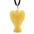 Pendentif ange calcite orange Mexique A 32mm - La Boite à Cailloux