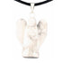 Pendentif ange howlite Zimbabwe A 20mm - La Boite à Cailloux